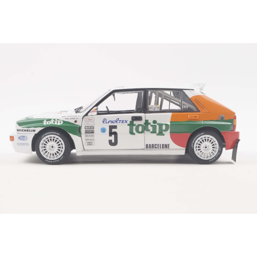 LANCIA DELTA HF INTEGRALE N.5 RALLY MONTECARLO 1993 AGHINI-FARNOCCHIA 1:18 Solido Auto Rally Modellino