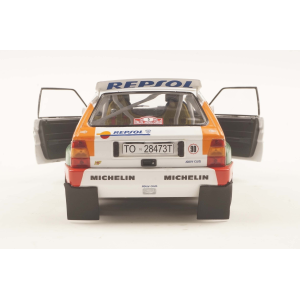 LANCIA DELTA HF INTEGRALE N.5 RALLY MONTECARLO 1993 AGHINI-FARNOCCHIA 1:18 Solido Auto Rally Modellino