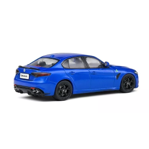 ALFA ROMEO GIULIA QUADRIFOGLIO 2019 BLUE 1:43 Solido Auto Stradali Modellino