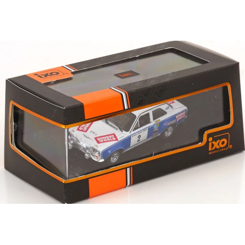 FORD ESCORT MK I RS 1600 N.2 CIRCUIT OF IRELAND 1975 COLEMAN-PHELAN 1:43 Ixo Model Auto Rally Modellino
