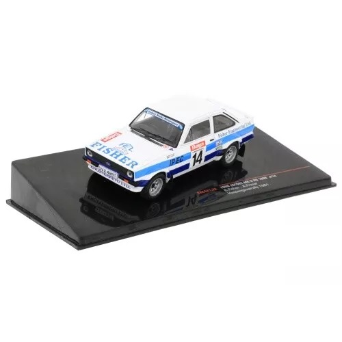 FORD ESCORT MK II RS 1800 N.14 HASPENGOUW RALLY 1980 FISHER-FRAZER 1:43 Ixo Model Auto Rally Modellino