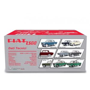 FIAT 1300 1961 TAXI MILANO 1:18 Laudo Racing Taxi Modellino