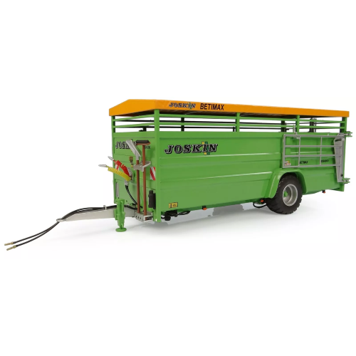 RIMORCHIO TRASPORTO ANIMALI JOSKIN BETIMAX RDS G 6000 GREEN VERSION 1:32 Universal Hobbies Mezzi Agricoli e Accessori Modellino
