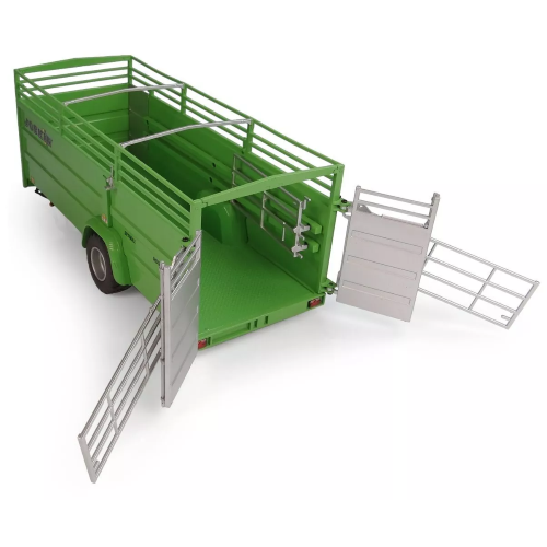 RIMORCHIO TRASPORTO ANIMALI JOSKIN BETIMAX RDS G 6000 GREEN VERSION 1:32 Universal Hobbies Mezzi Agricoli e Accessori Modellino