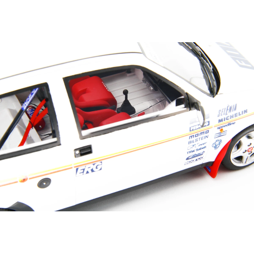 FIAT CINQUECENTO TROFEO N.65 RALLY MONTE CARLO 1993 1:18 Laudo Racing Auto Rally Modellino