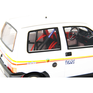 FIAT CINQUECENTO TROFEO N.65 RALLY MONTE CARLO 1993 1:18 Laudo Racing Auto Rally Modellino