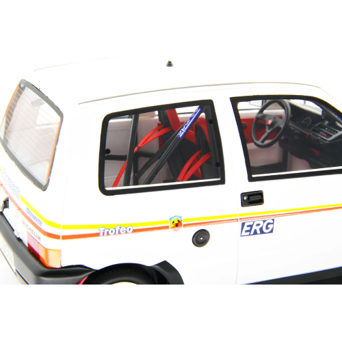 FIAT CINQUECENTO TROFEO N.65 RALLY MONTE CARLO 1993 1:18 Laudo Racing Auto Rally Modellino