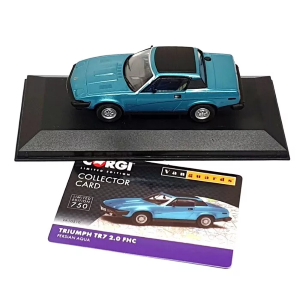 TRIUMPH TR7 2.0 FHC PERSIAN AQUA 1:43 Vanguards Auto Stradali Modellino