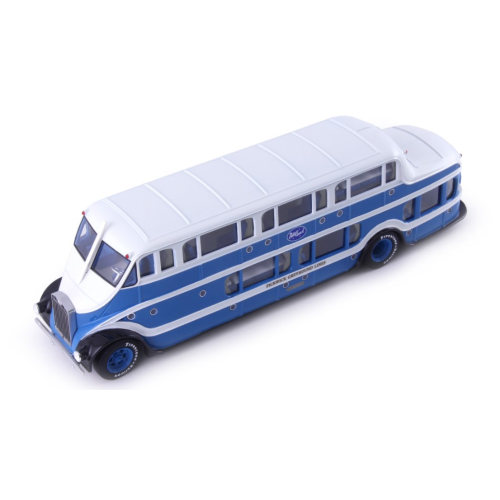 PICKWICK NITE COACH 1930 "PACIFIC GREYHOUND LINES" WIHTE/BLUE 1:43 Autocult Autobus Modellino
