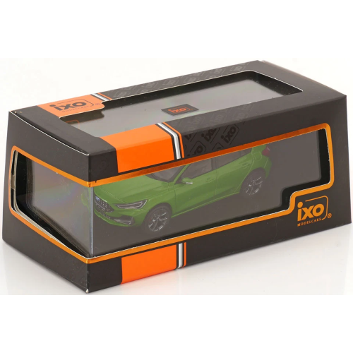 FORD FOCUS ST 2022 METALLIC GREEN 1:43 Ixo Model Auto Stradali Modellino