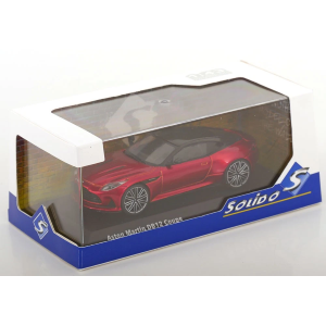 ASTON MARTIN DB12 4.0L V8 COUPE 2023 RED 1:43 Solido Auto Stradali Modellino