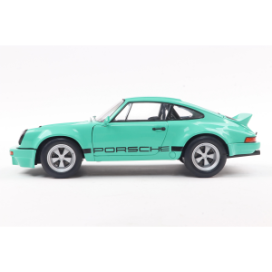 PORSCHE 911 RS 3.0L COUPE IROC DAYTONA 1974 GREEN 1:18 Solido Auto Stradali Modellino