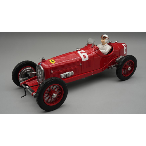 ALFA ROMEO P3 TIPO B N.6 WINNER MONZA GP 1932 R.CARACCIOLA WITH DRIVER 1:18 Tecnomodel Formula 1 Modellino