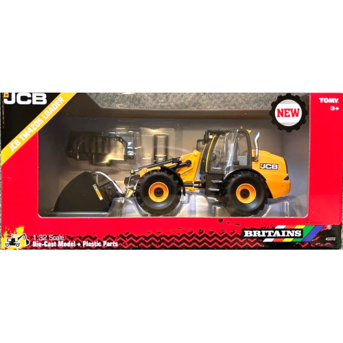 JCB TM420S LOADER 1:32 Britains Mezzi Industriali Modellino