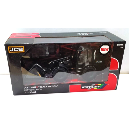 JCB TM420S LOADER BLACK LE 1:32 Britains Mezzi Industriali Modellino