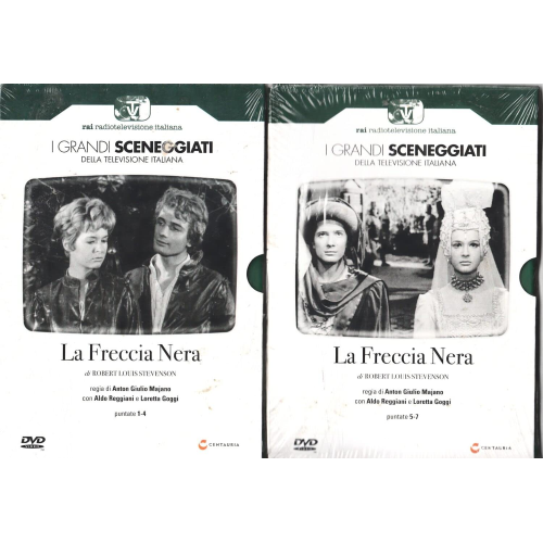 Grandi Sceneggiati RAI (I) - La Freccia Nera - Miniserie Completa (Episodi 1-7) [Dvd Usato]