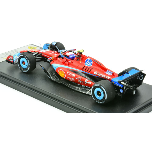 FERRARI SF-24 N.55 5TH MIAMI GP 2024 C.SAINZ 1:43 Looksmart Formula 1 Modellino