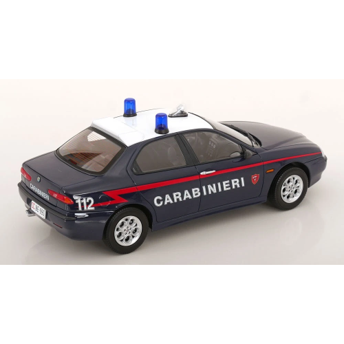 ALFA ROMEO 156 1998 CARABINIERI 1:18 Triple 9 Forze dell'Ordine Modellino