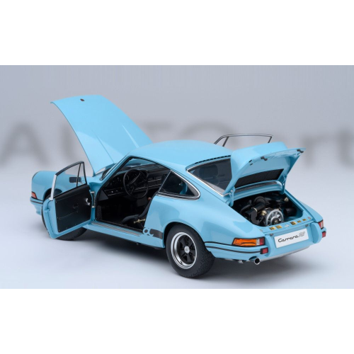 PORSCHE 911 CARRERA 2.7 RS GULF 1:18 AutoArt Auto Stradali Modellino