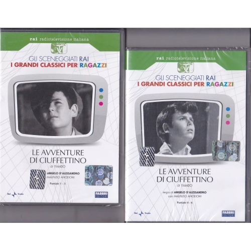 Sceneggiati RAI (Gli) - Le Avventure Di Ciuffettino - Miniserie Completa (Episodi 1-6) [Dvd Nuovo]