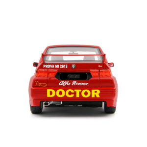ALFA ROMEO 155 GTA STRADALE "DOCTOR CAR" GP F1 MONZA 1994 1:18 Laudo Racing Formula 1 Modellino