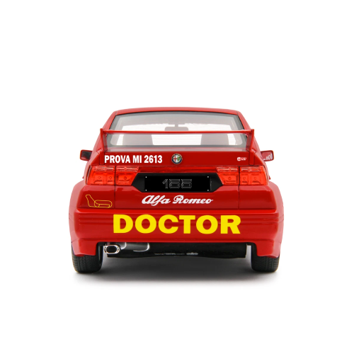 ALFA ROMEO 155 GTA STRADALE "DOCTOR CAR" GP F1 MONZA 1994 1:18 Laudo Racing Formula 1 Modellino