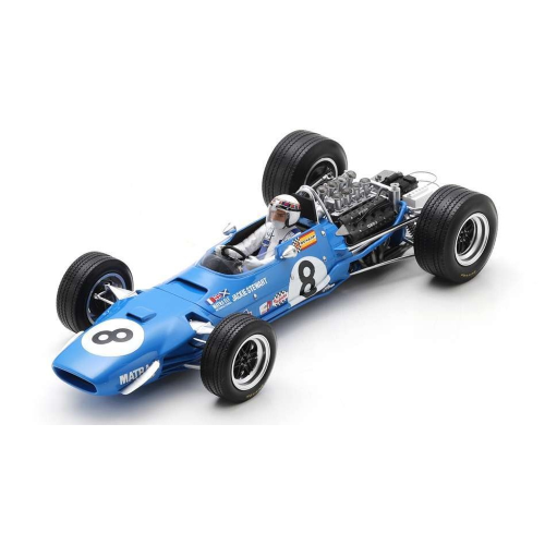MATRA MS10 N.8 WINNER DUTCH GP 1968 JACKIE STEWART 1:18 Spark Model Formula 1 Modellino