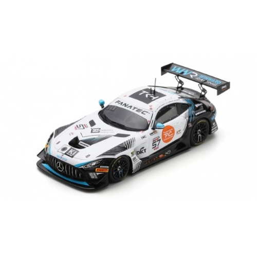 MERCEDES GT3 N.57 3RD SILVER CLASS 24H SPA 2024 ARROW-CARESANI-SATHIENTHIRAKUL 1:43 Spark Model Auto Competizione Modellino