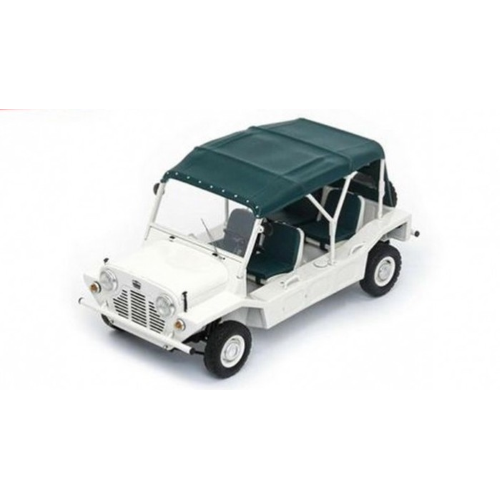 MINI MOKE WHITE 1:18 Schuco Auto Stradali Modellino