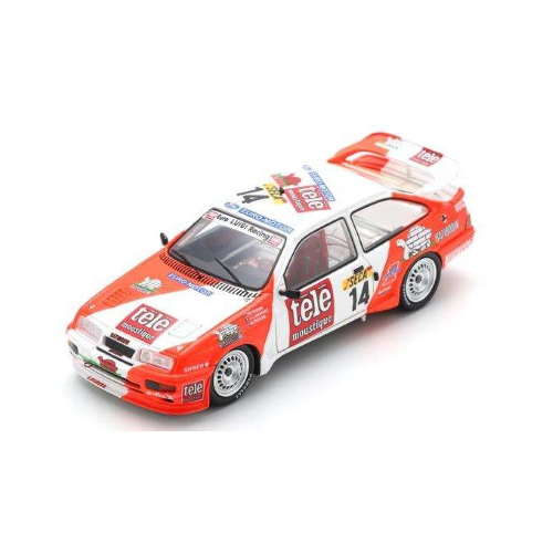 FORD SIERRA RS COSWORTH N.14 24H SPA 1988 TASSIN-FEITLER-ANDRUET 1:43 Spark Model Auto Competizione Modellino