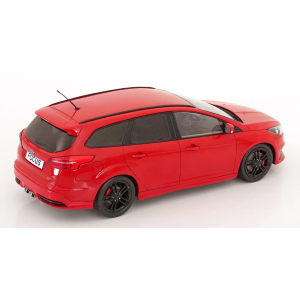 FORD FOCUS ST TURNIER 2014 RED 1:18 ModelCarGroup Auto Stradali Modellino