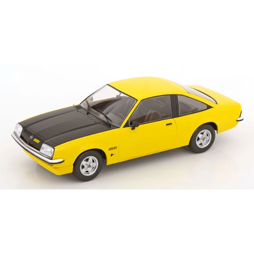 OPEL MANTA B GT/E 1975 YELLOW 1:18 ModelCarGroup Auto Stradali Modellino