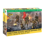 SOVIET INFANTRY BERLIN 1945 KIT 1:35 Zvezda Kit Figure Militari Modellino