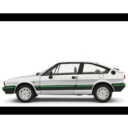 ALFA SPRINT 1.5 Q.V.1983 SILVER 1:18 Laudo Racing Auto Stradali Modellino