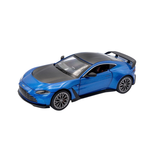 ASTON MARTIN V12 VANTAGE BLUE/CARBON 1:24 RE.EL.Toys Auto Stradali Modellino