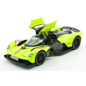 ASTON MARTIN VALKYRIE ACID YELLOW 1:32 RE.EL.Toys Auto Stradali Modellino