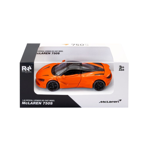 MC LAREN 750S ORANGE 1:43 RE.EL.Toys Auto Stradali Modellino