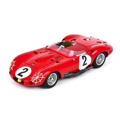 MASERATI 450 S N.2 24H LE MANS 1957 J.BEHRA-A.SIMON 1:43 Spark Model Auto Competizione Modellino