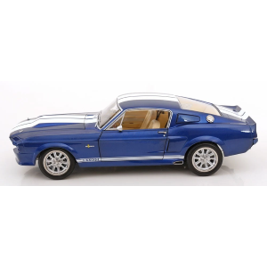 FORD MUSTANG SHELBY GT500 1967 BLUE/WHITE 1:12 KK Scale Auto Stradali Modellino