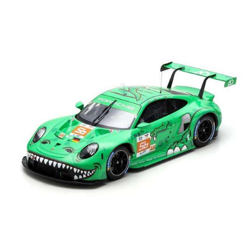 PORSCHE 911 RSR N.56 24H LE MANS 2023 HYETT-JEANNETTE-CAIROLI 1:12 Spark Model Auto Competizione Modellino