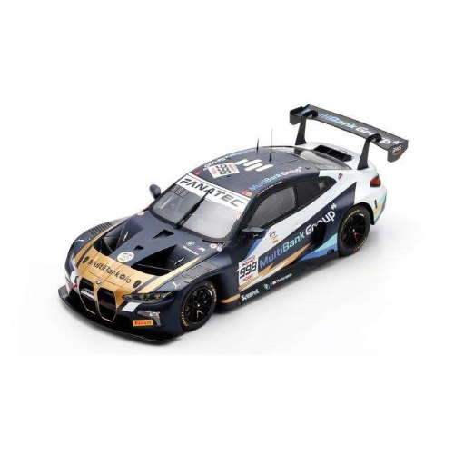 BMW M4 GT3 N.998 6TH 24H SPA 2024 FARFUS-HARPER-HESSE 1:18 Spark Model Auto Competizione Modellino