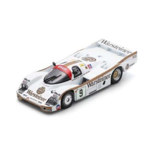 PORSCHE 956 N.9 24 H LE MANS 1984 W.BRUN-L.VON BAYERN-B.AKIN 1:64 Spark Model Auto Competizione Modellino