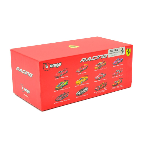 FERRARI 499P N.50 WINNER LE MANS 2024 FUOCO-NIELSEN-MOLINA SIGNATURE 1:43 Burago Auto Competizione Modellino