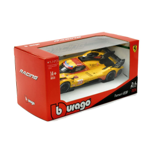 FERRARI 499P N.83 24H LE MANS 2024 KUBICA-YIFEI-SCARCMAN 1:43 Burago Auto Competizione Modellino