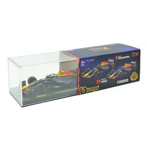 RED BULL RB19 N.11 SERGIO PEREZ 2023 AUSTIN GP SIGNATURE 1:43 Burago Formula 1 Modellino