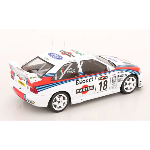FORD ESCORT WRC N.18 RALLY SANREMO 1998 CUNICO-PIROLLO 1:18 Ixo Model Auto Rally Modellino