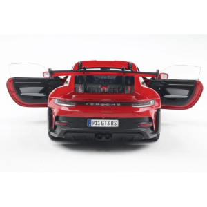 PORSCHE 911 992 GT3 RS COUPE 2024 RED 1:18 Solido Auto Stradali Modellino