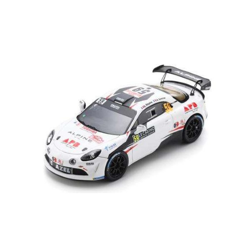 ALPINE A110 N.59 2ND RALLY MONTE CARLO 2024 ROYERE-GRENIER 1:43 Spark Model Auto Rally Modellino