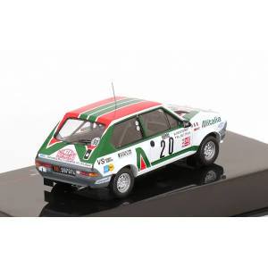 FIAT RITMO 75 ABARTH N.20 RALLY MONTE CARLO 1979 BETTEGA-PERISSINOT 1:43 Ixo Model Auto Rally Modellino