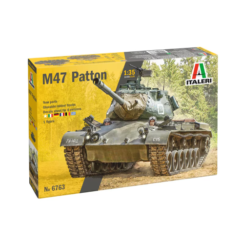 M47 PATTON KIT 1:35 Italeri Kit Mezzi Militari Modellino
